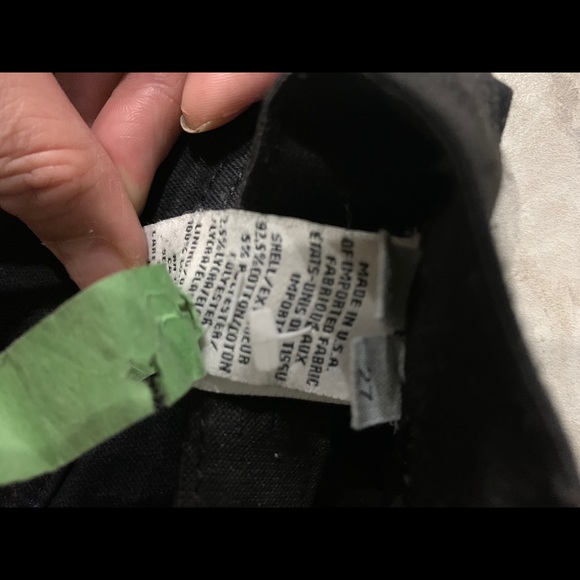 Helmut Lang- Black Waxed Legging Style Jeans - EUC - Picture 11 of 15